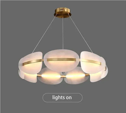 Acrylic Ring Chandelier for Dining Room - Dimmable - Chandelier