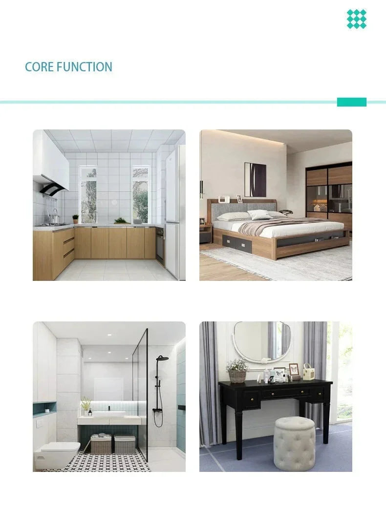 Acrylic Wall Shelf Organizer for Home Decor