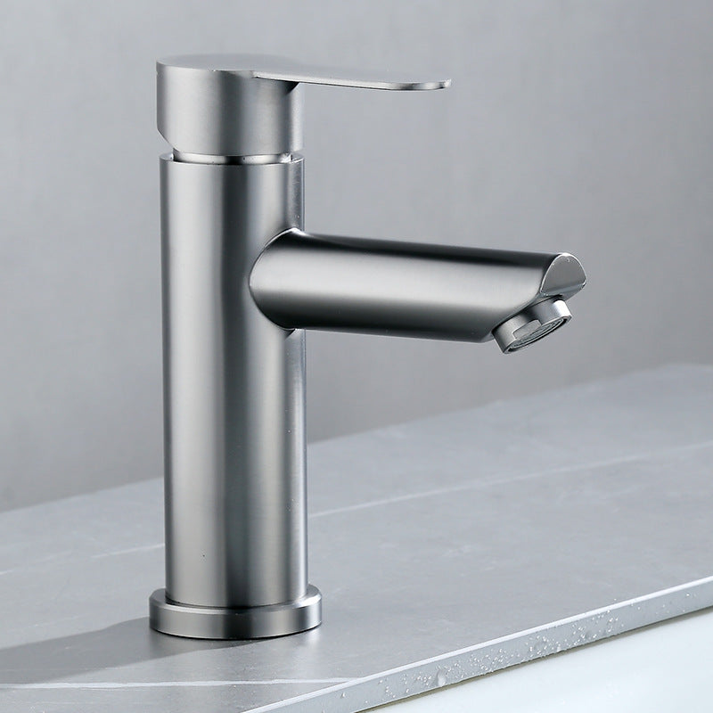 Black Modern Washbasin Faucet