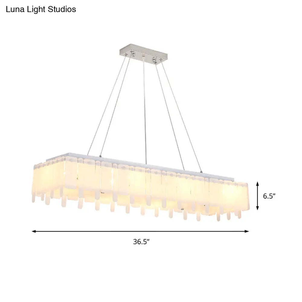 DecorBites™ Adjustable Acrylic LED Island Pendant Light with Hanging Cord