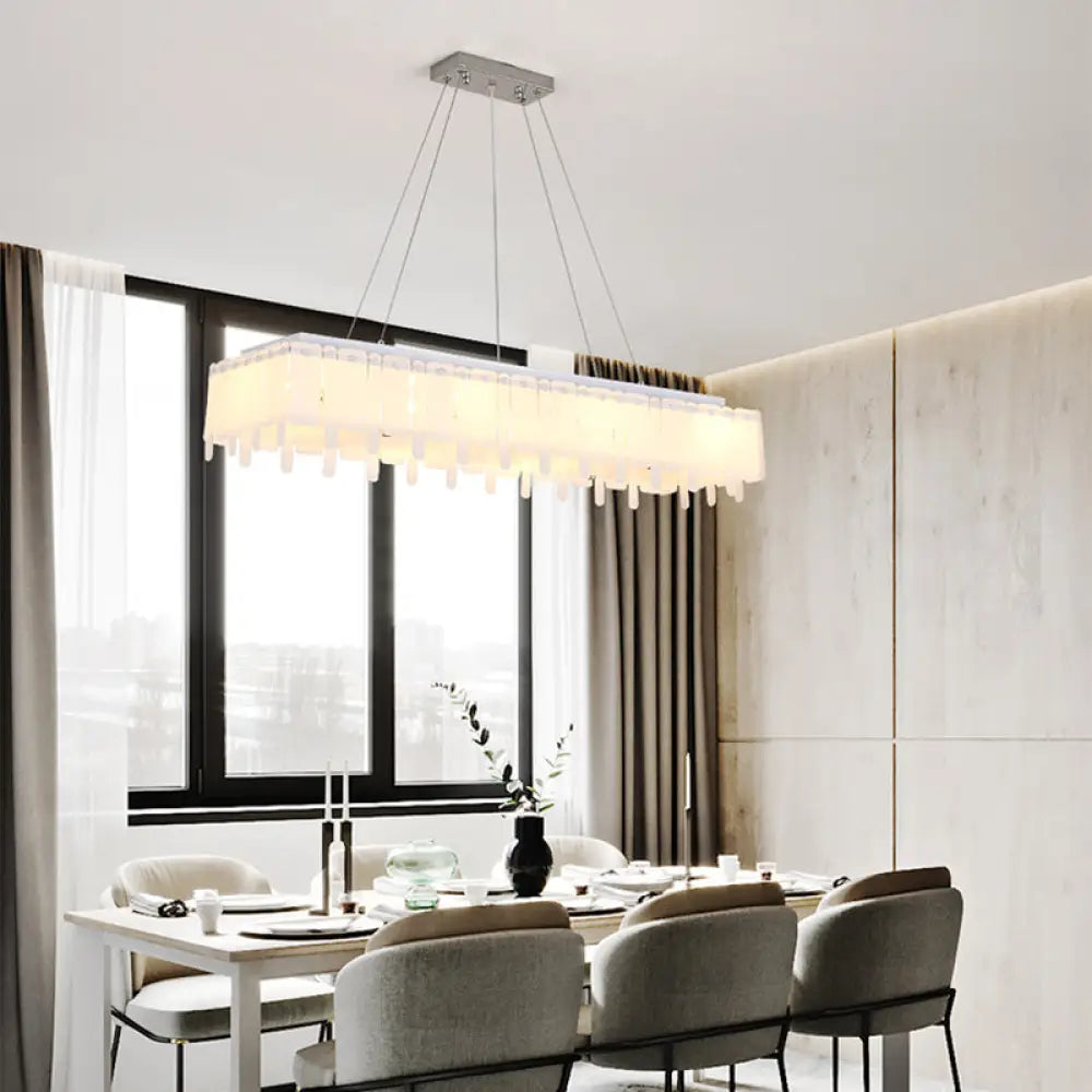 DecorBites™ Adjustable Acrylic LED Island Pendant Light with Hanging Cord