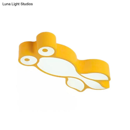 DecorBites™ DecorBites™ Adorable Little Goldfish Ceiling Light: Acrylic LED Flush Mount for Kids' Bedrooms