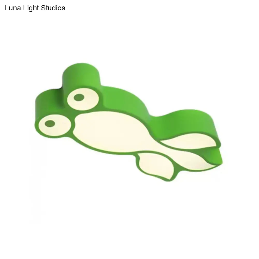 DecorBites™ DecorBites™ Adorable Little Goldfish Ceiling Light: Acrylic LED Flush Mount for Kids' Bedrooms