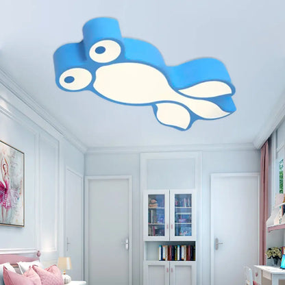 DecorBites™ DecorBites™ Adorable Little Goldfish Ceiling Light: Acrylic LED Flush Mount for Kids' Bedrooms