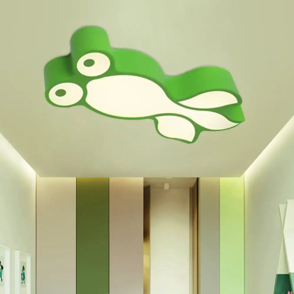 DecorBites™ DecorBites™ Adorable Little Goldfish Ceiling Light: Acrylic LED Flush Mount for Kids' Bedrooms
