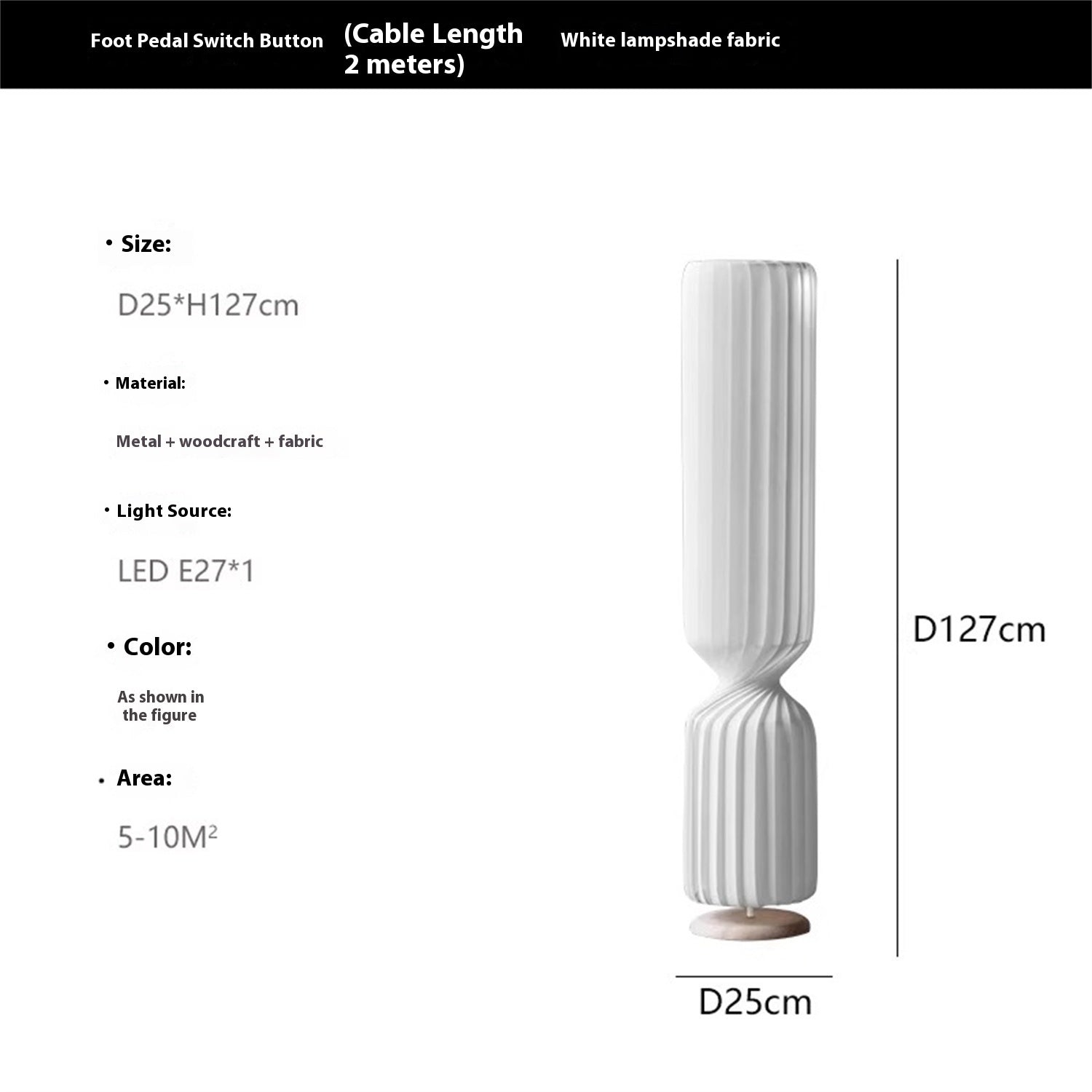 Gold Modern Floor Lamp