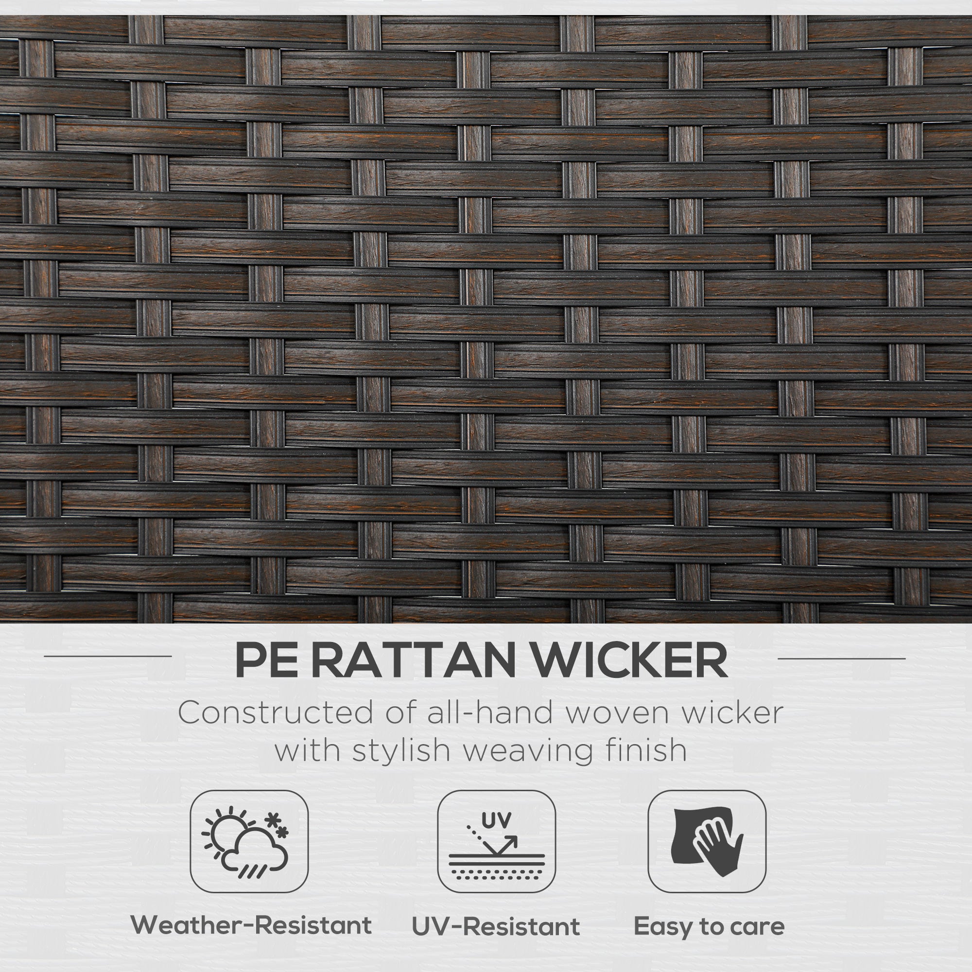 Gray Cushioned Outdoor Sofa