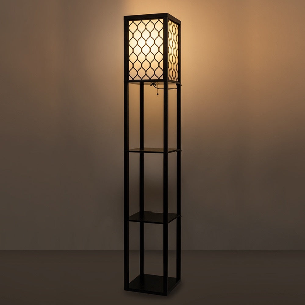 Multifunctional Shelf Floor Lamp