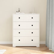White Farmhouse Chest Drawers