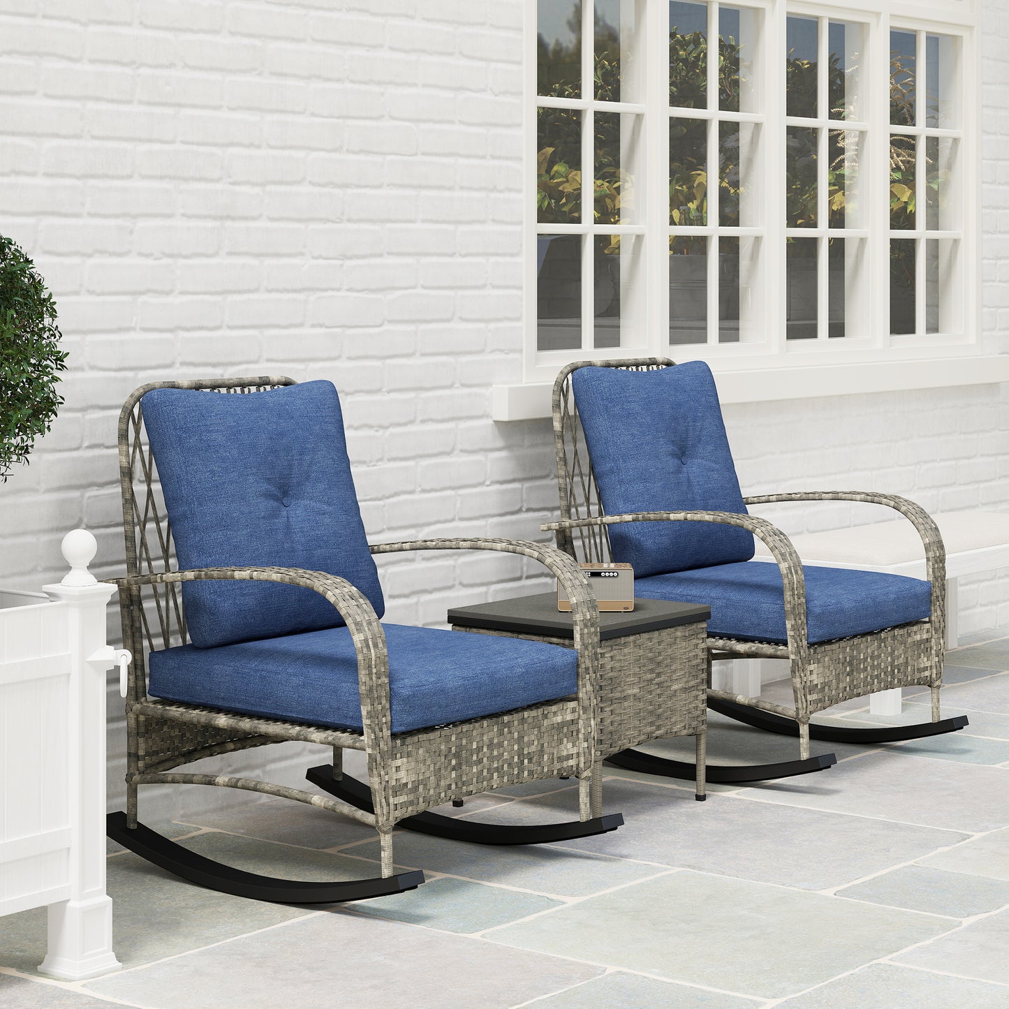 3 Piece Patio Furniture Set