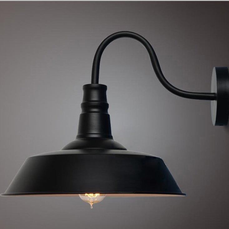 Wrought Iron Wall Lamp Retro Coffee Shop