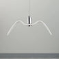 Alkalurops - Nautical Seagull Hanging Light: LED Pendant Lamp, White