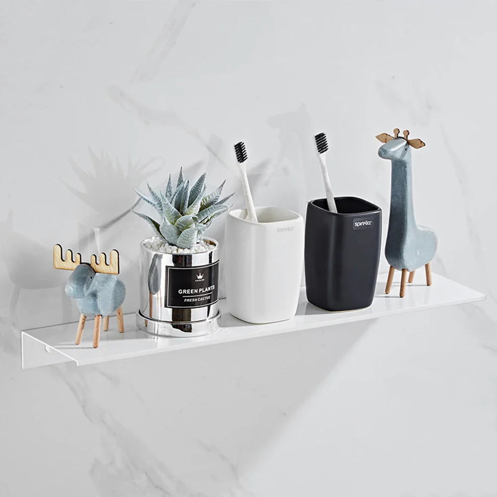Aluminum Floating Shelves for Bathroom and Kitchen