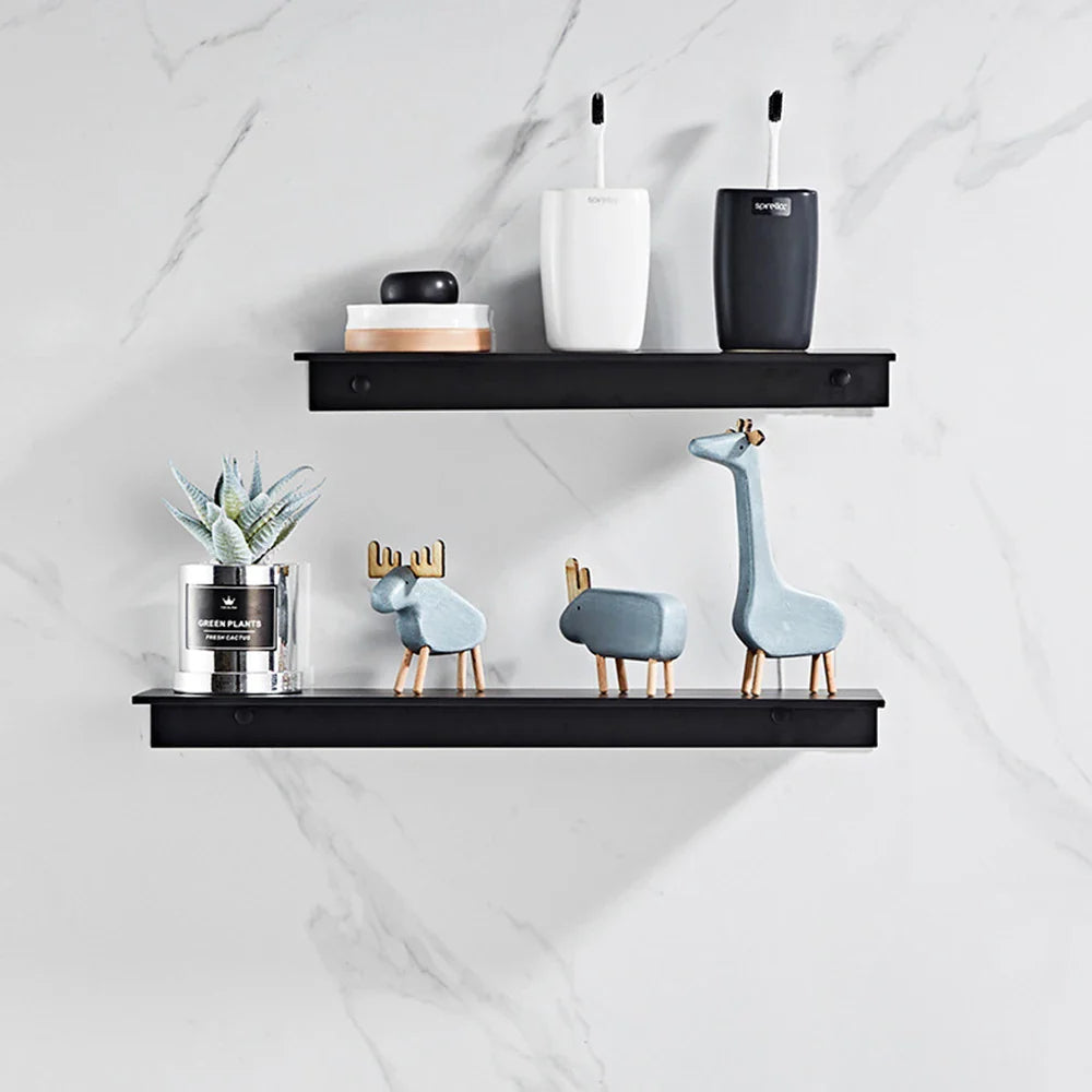 Aluminum Floating Shelves for Bathroom and Kitchen