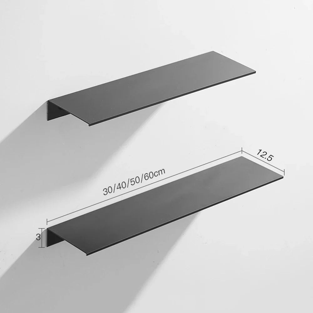 Aluminum Floating Shelves for Bathroom and Kitchen
