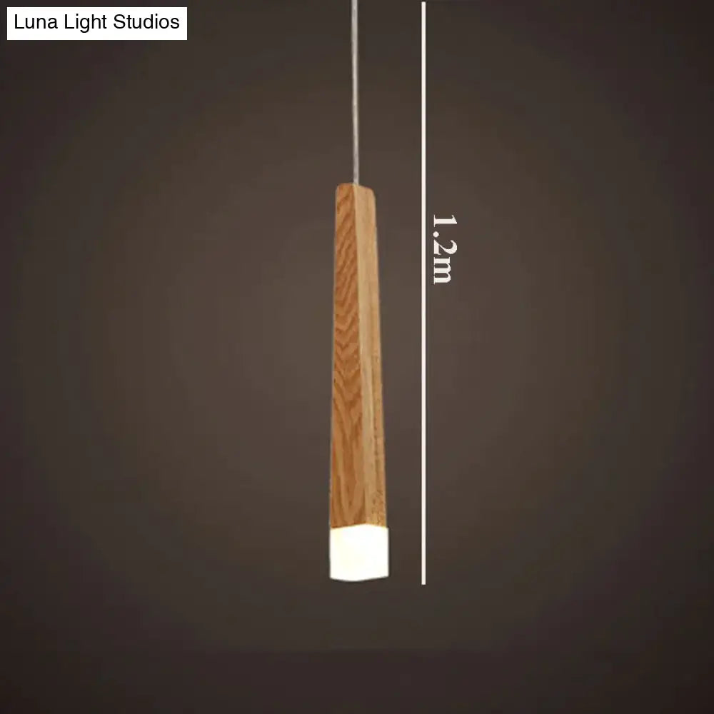 ديكوربايتس™ أماني - مصباح معلق خشبي بسيط من فن الشمال