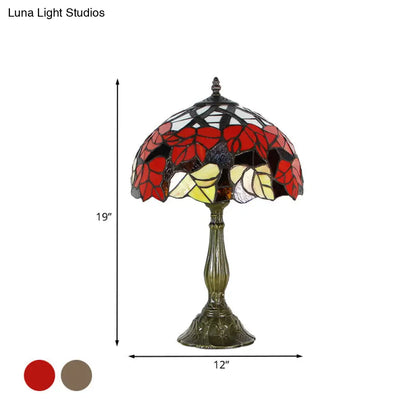 Angélique - Lámpara de mesa estilo victoriano 