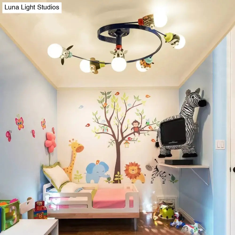 DecorBites™ DecorBites™ Animal-Inspired Twist Arm LED Ceiling Lamp for Modern Offices