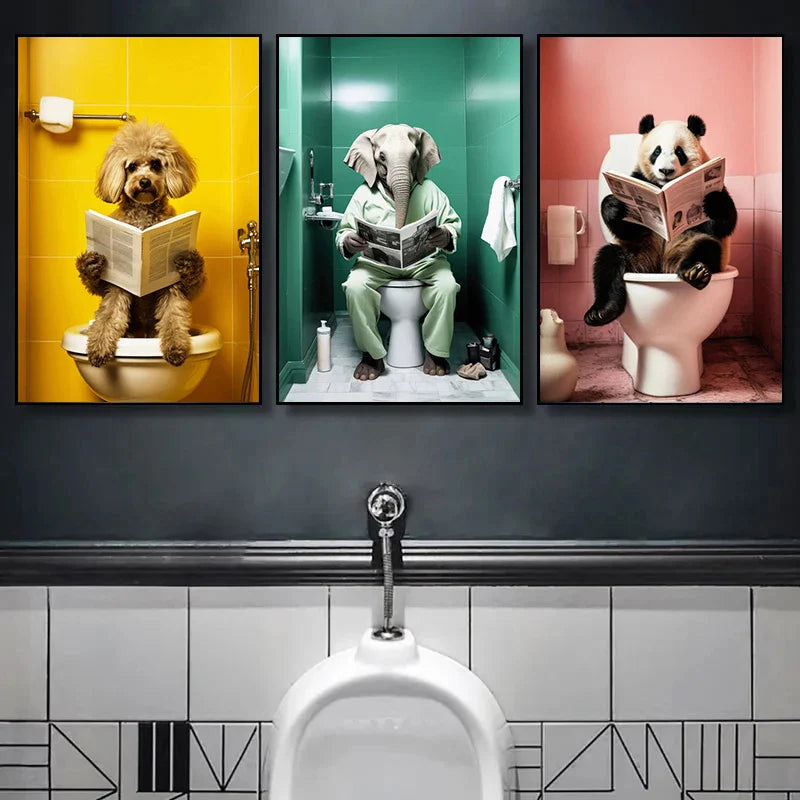 Animal Posters Set for Home Decor
