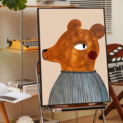 Animal Print Rainbow Movie Posters for Wall Decor - z1 / 42x30cm No Frame - Posters