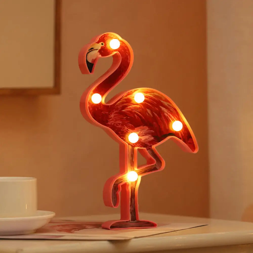 Lámpara de noche LED con forma de animal para la decoración del dormitorio