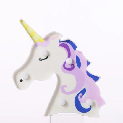 Lámpara de noche LED con forma de animal para la decoración del dormitorio