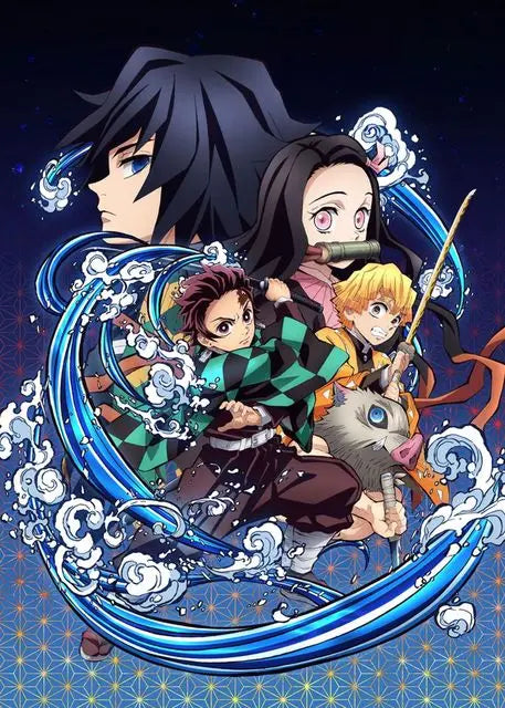 ’Anime Demon Slayer Character Posters Canvas Wall Art’ - 6 / 40x50cm No Frame - Posters