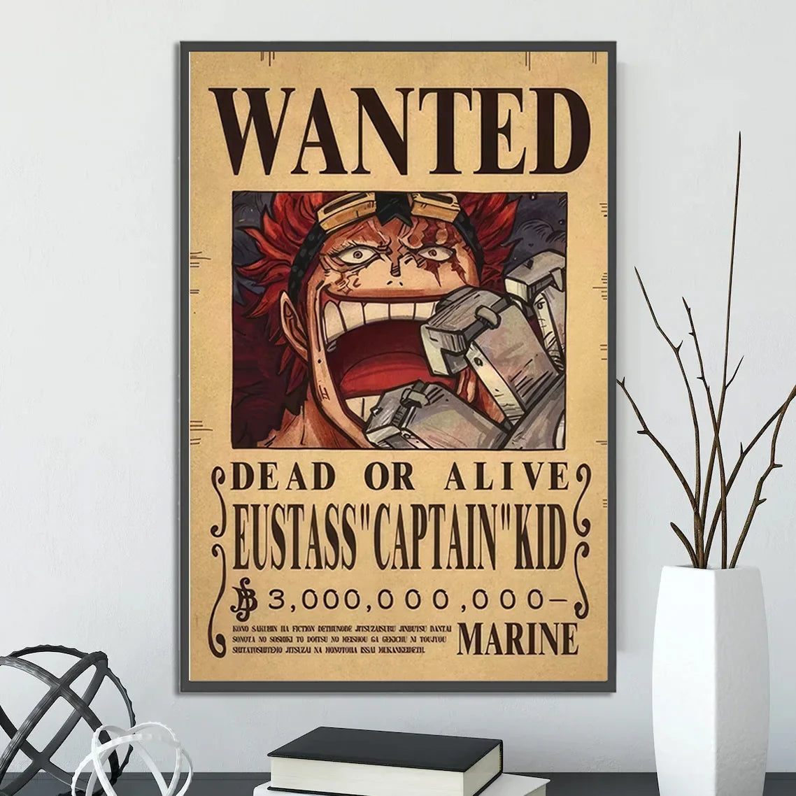 Anime One Piece Poster Set - Home Wall Art - 6-1-16 / 40x60cm Unframed / CHINA - Posters