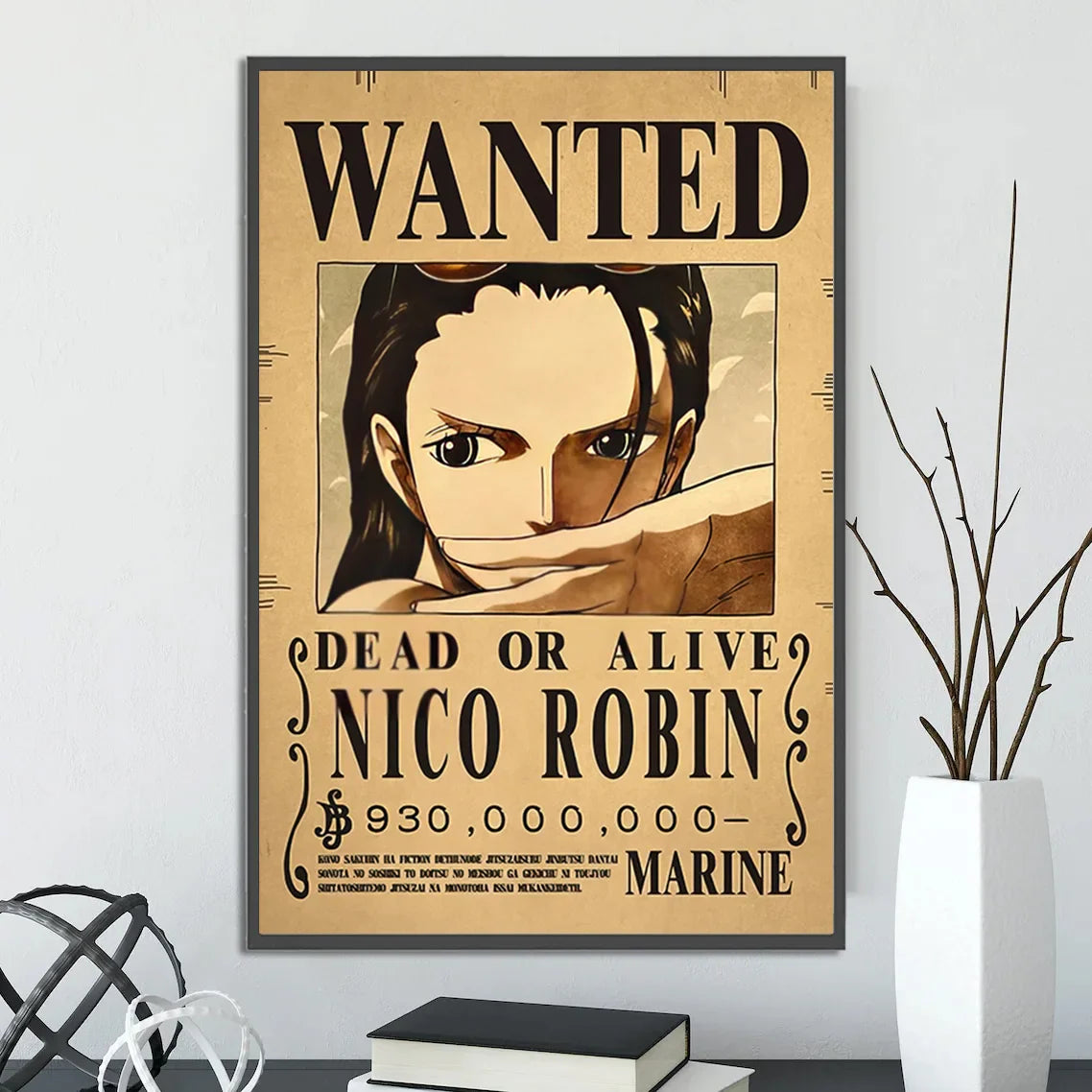 Anime One Piece Poster Set - Home Wall Art - 6-1-6 / 40x60cm Unframed / CHINA - Posters