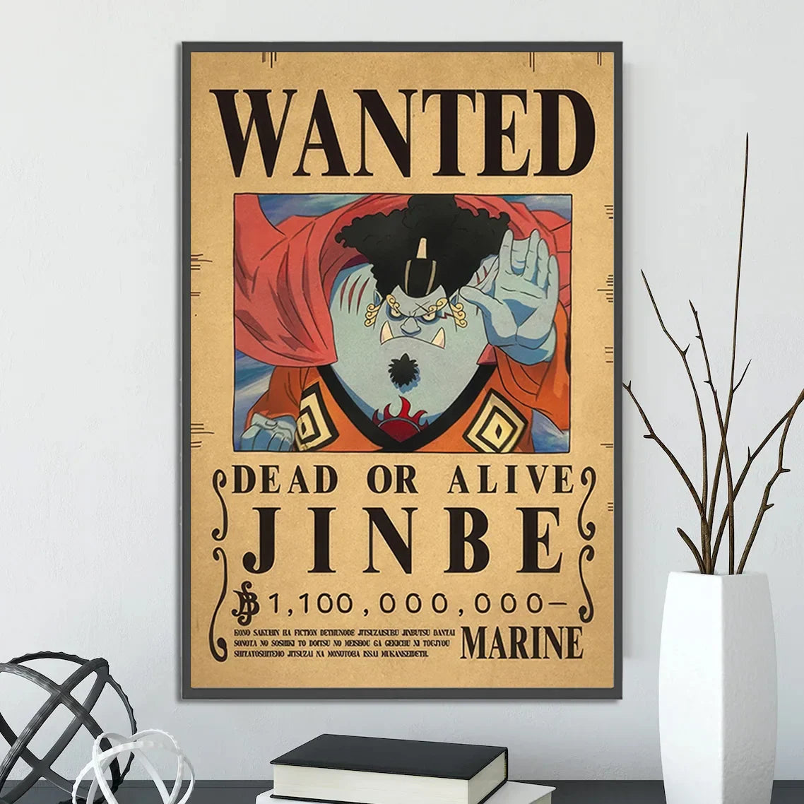 Anime One Piece Poster Set - Home Wall Art - 6-1-8 / 40x60cm Unframed / CHINA - Posters