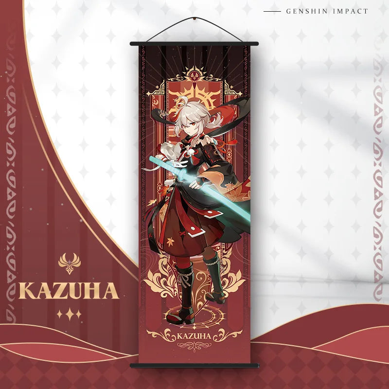 Anime Poster Wall Art Decoration: Genshin Characters - Posters