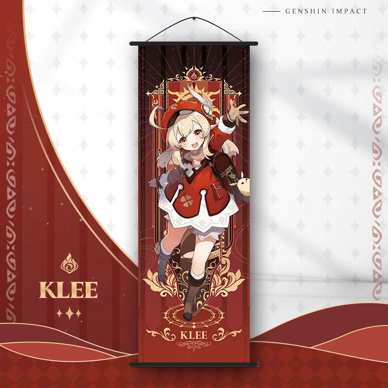 Anime Poster Wall Art Decoration: Genshin Characters - Posters