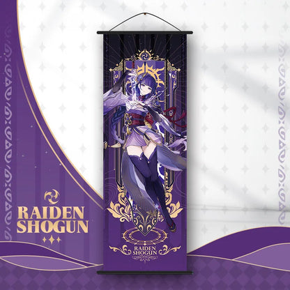 Anime Poster Wall Art Decoration: Genshin Characters - Raiden Shogun - Posters