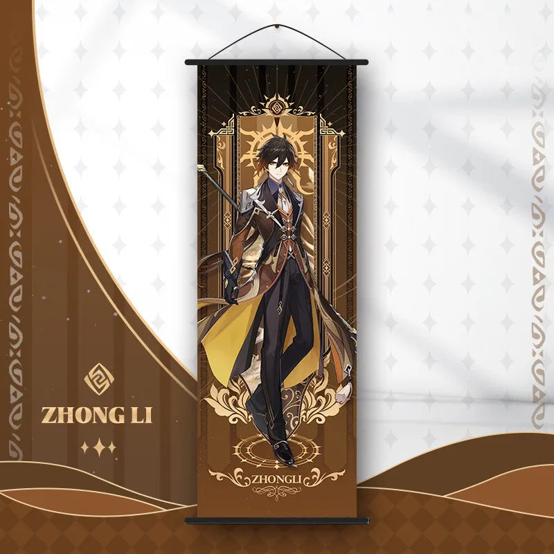 Anime Poster Wall Art Decoration: Genshin Characters - Zhongli - Posters