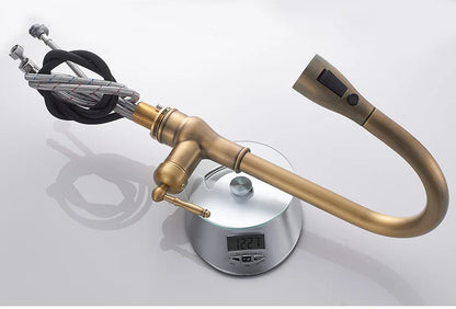 Antique Bronze Pull Out Kitchen Faucet