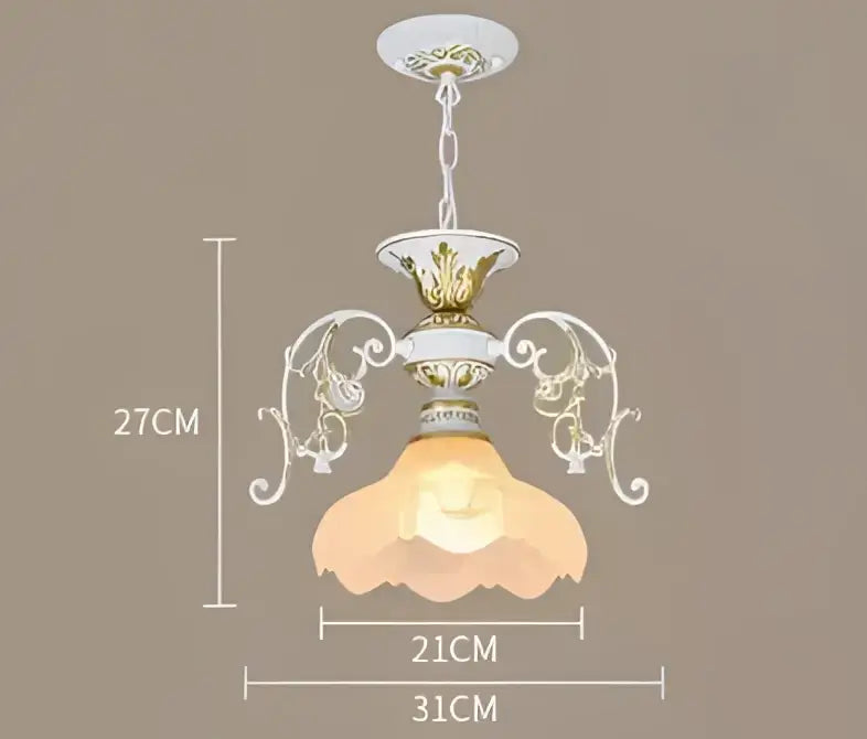 White and gold ornate industrial loft chandelier with warm amber glass shade for dining room decorbites industrial loft