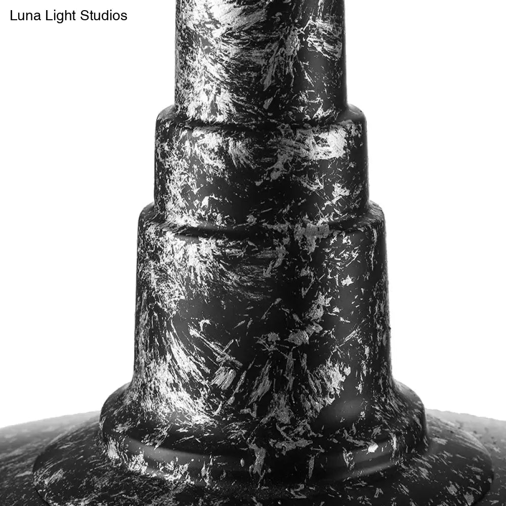 Aplique de pared estilo granero antiguo con brazo flexible en bronce/óxido - Ideal para iluminación de dormitorio