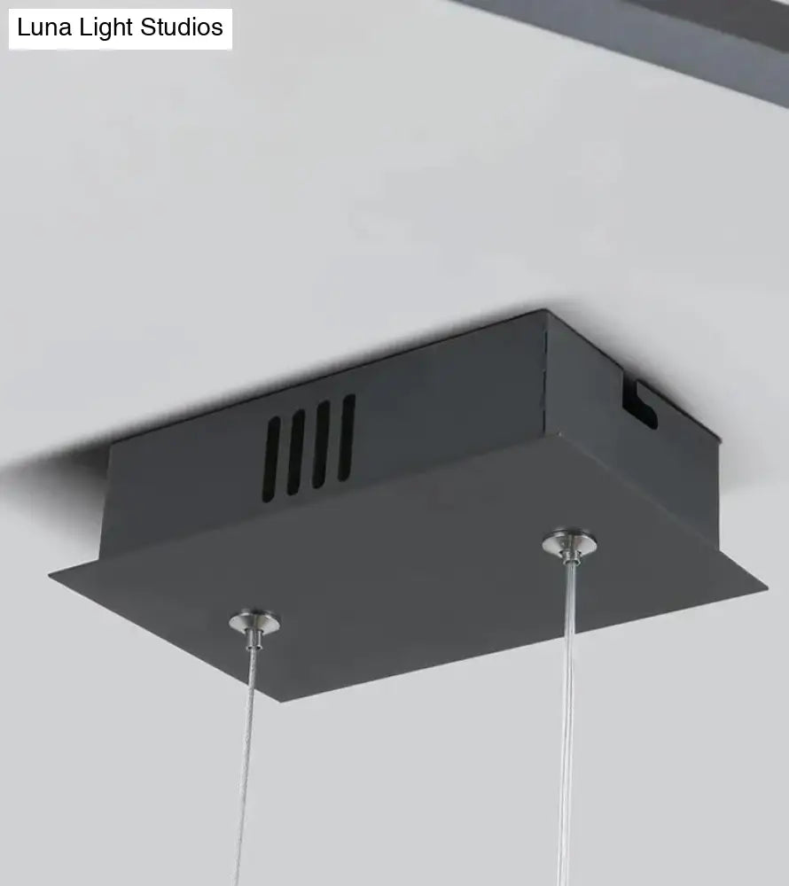 ديكوربايتس™ مصابيح LED معلقة على شكل قوس، مصابيح حديثة لغرفة الطعام