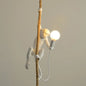 Art Deco Monkey Hanging Lamp - Resin Pendant for Kids Bedroom Lighting