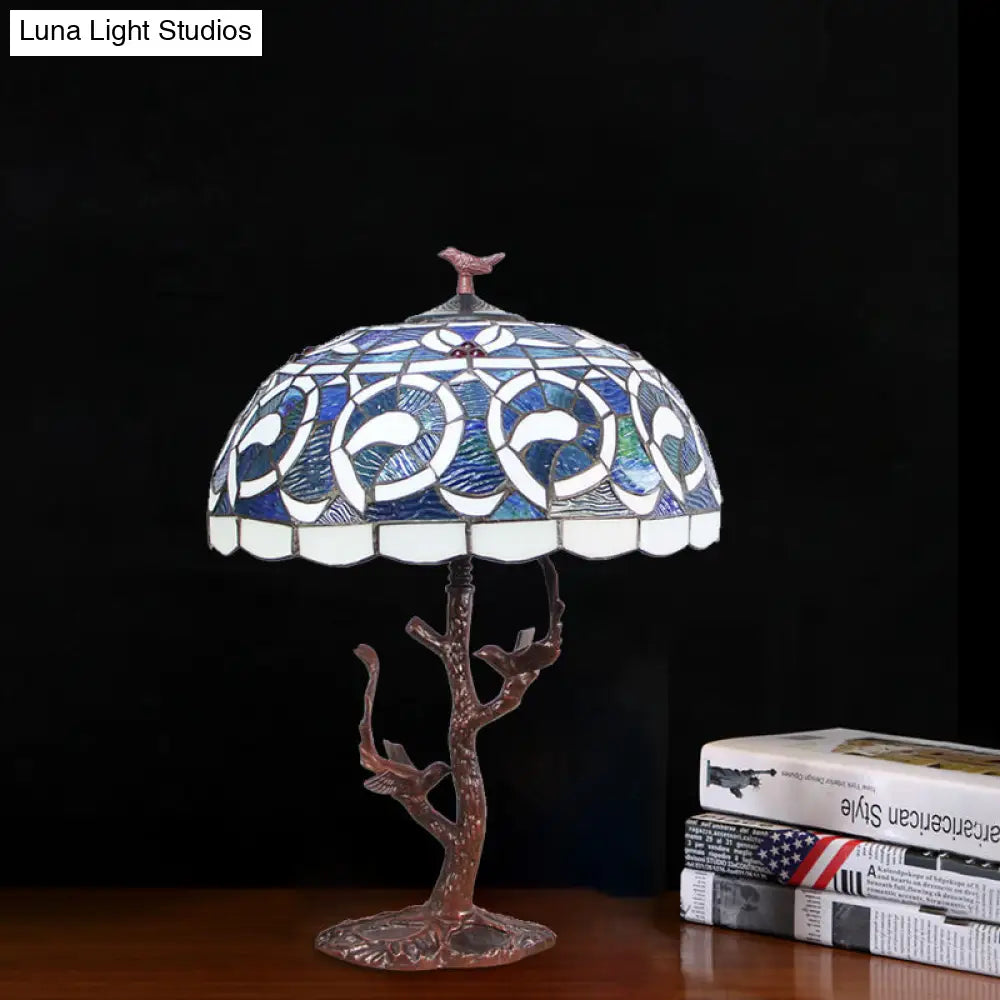 Asterope - Lámpara de noche con diseño de cafeto mediterráneo