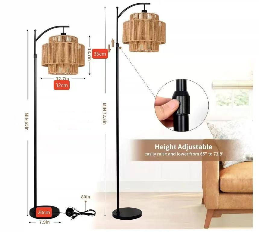 American Iron Floor Lamp