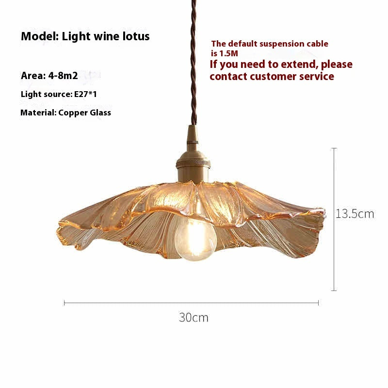 Brass Glass Chandelier For Cafes And Restaurants