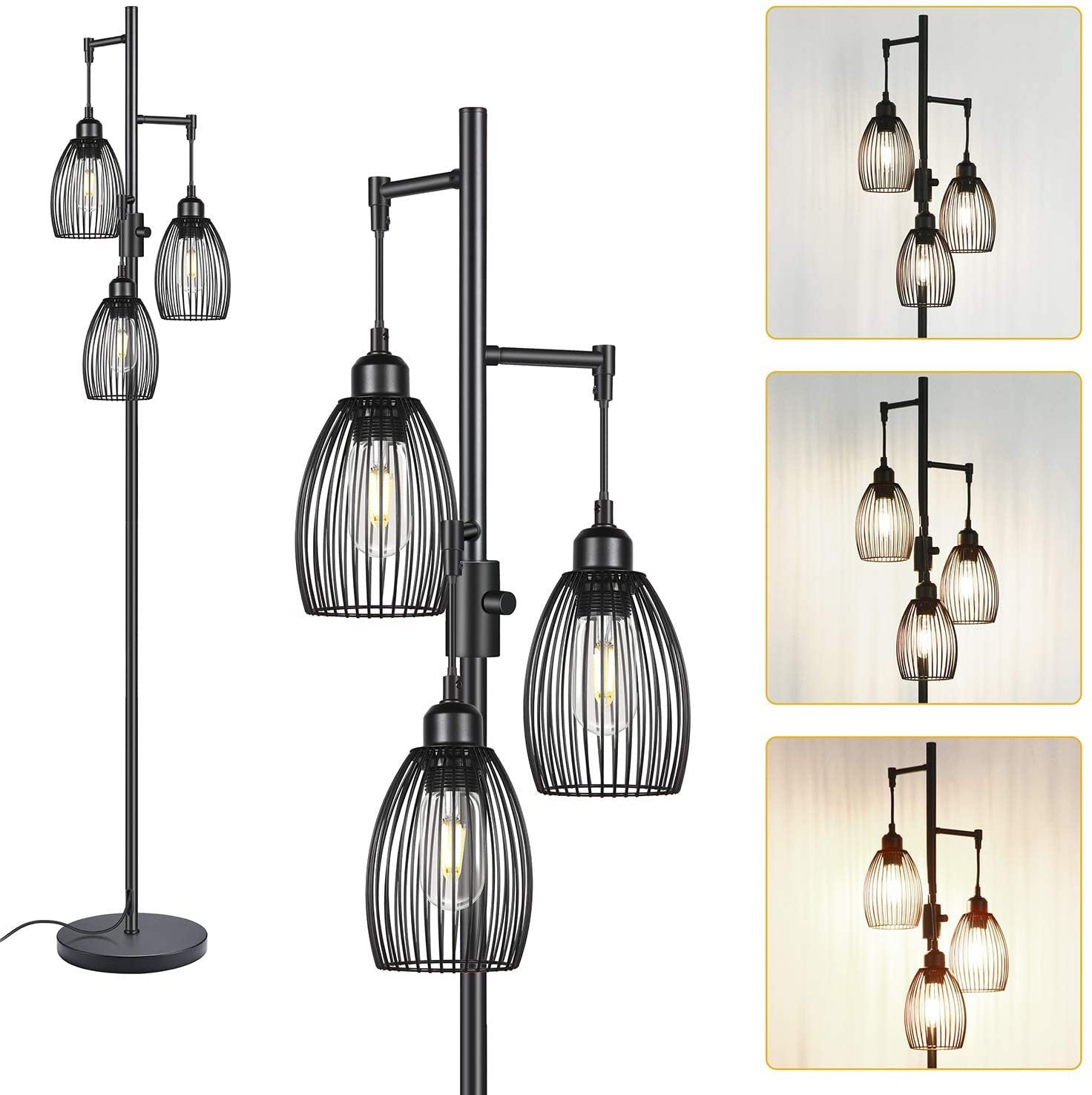 Iron Vintage Floor Lamp