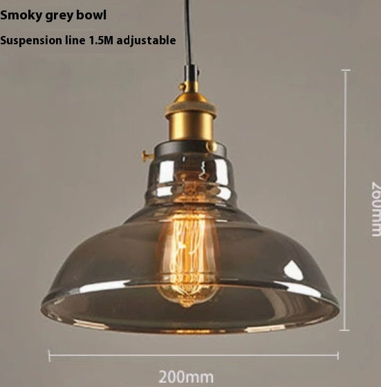 Transparent Glass Nordic Chandelier