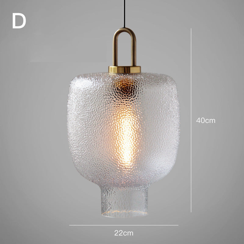 Glass Minimalist Chandelier