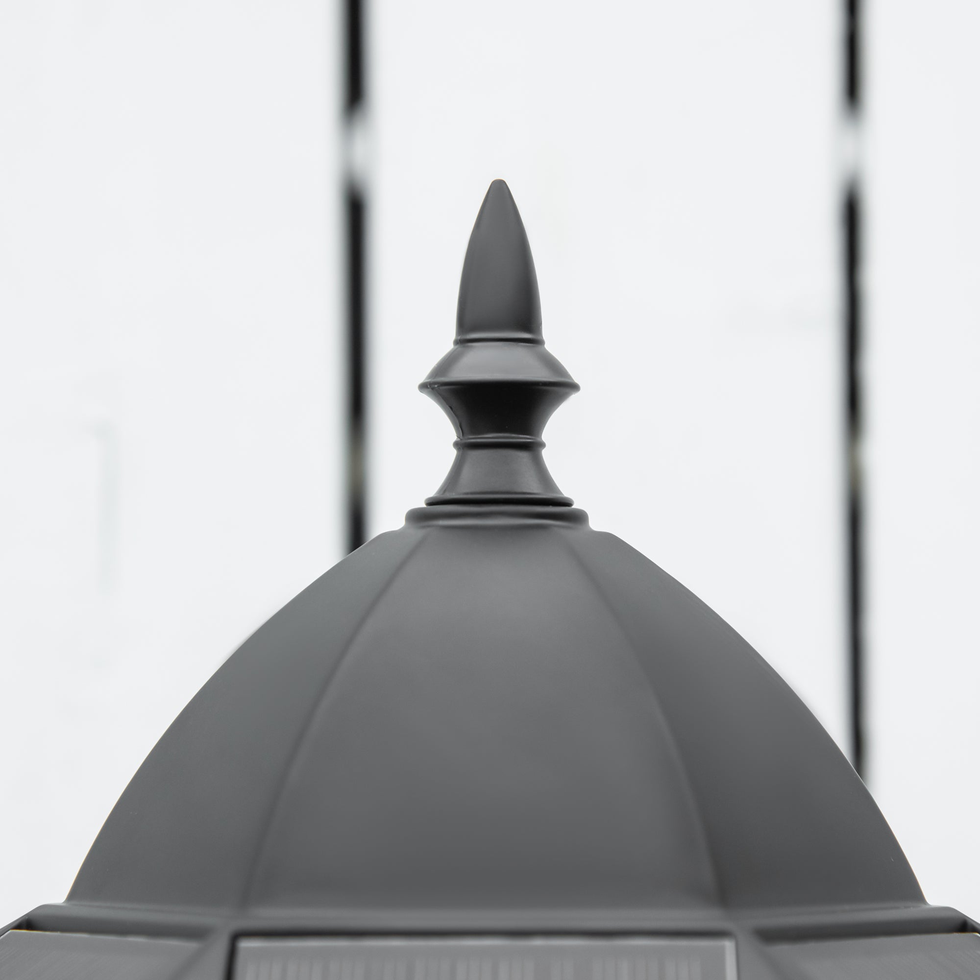 Modern Black Lamp Post
