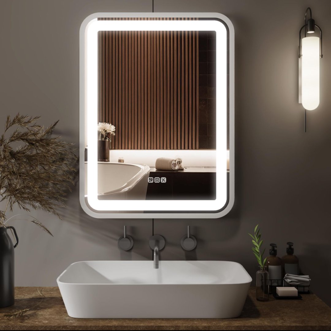 LED Oval Bathroom Mirror