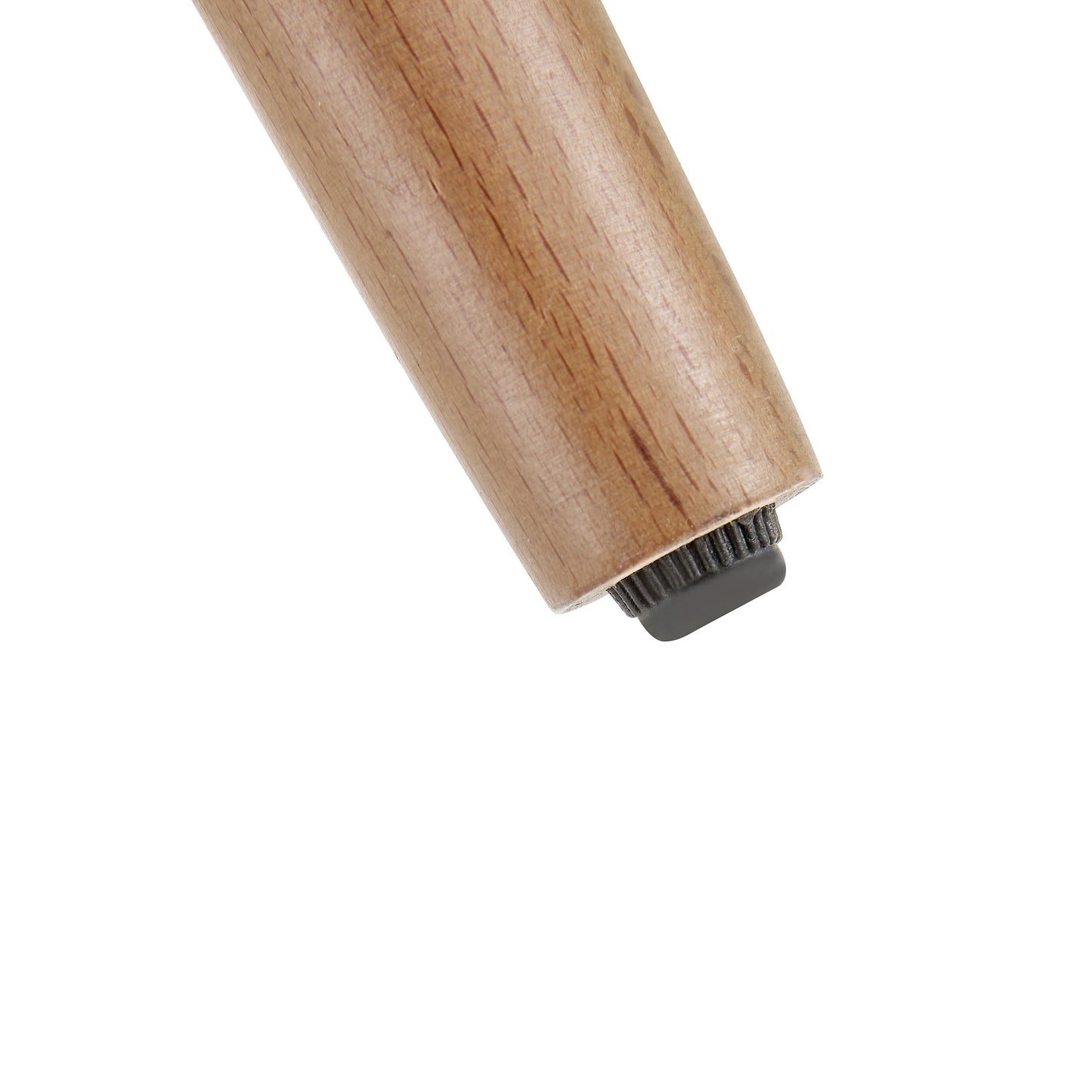 Transparent Oval Glass Coffee Table Modern Table Wood Leg Tea Table 3-layer