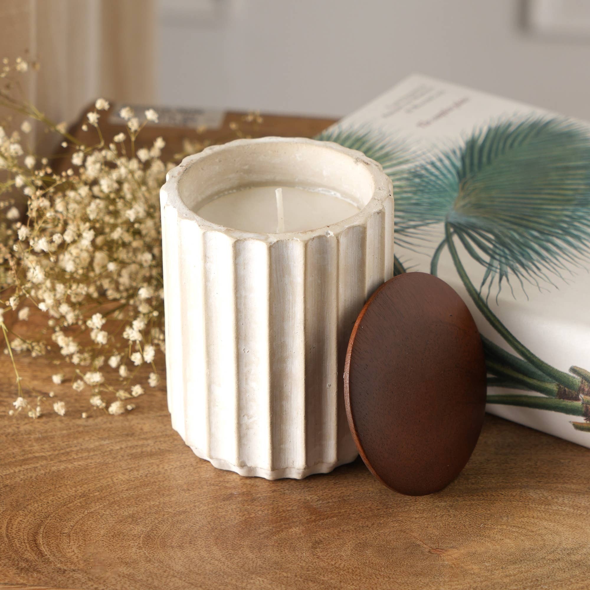 Vanilla Lavender Wax Candle