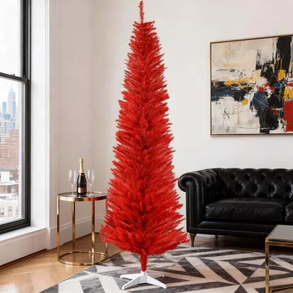 Red Pencil Christmas Tree